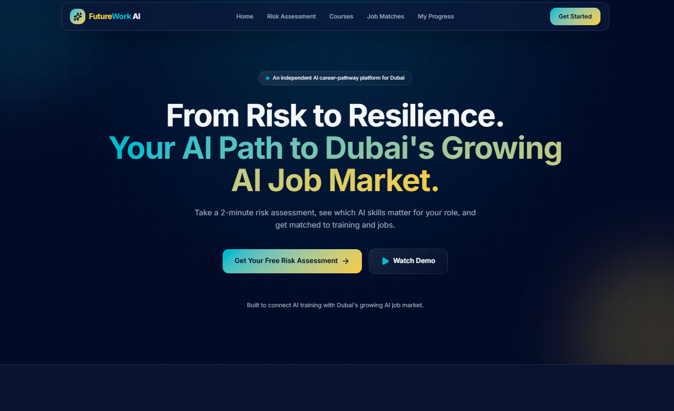 FutureWork AI — view 1